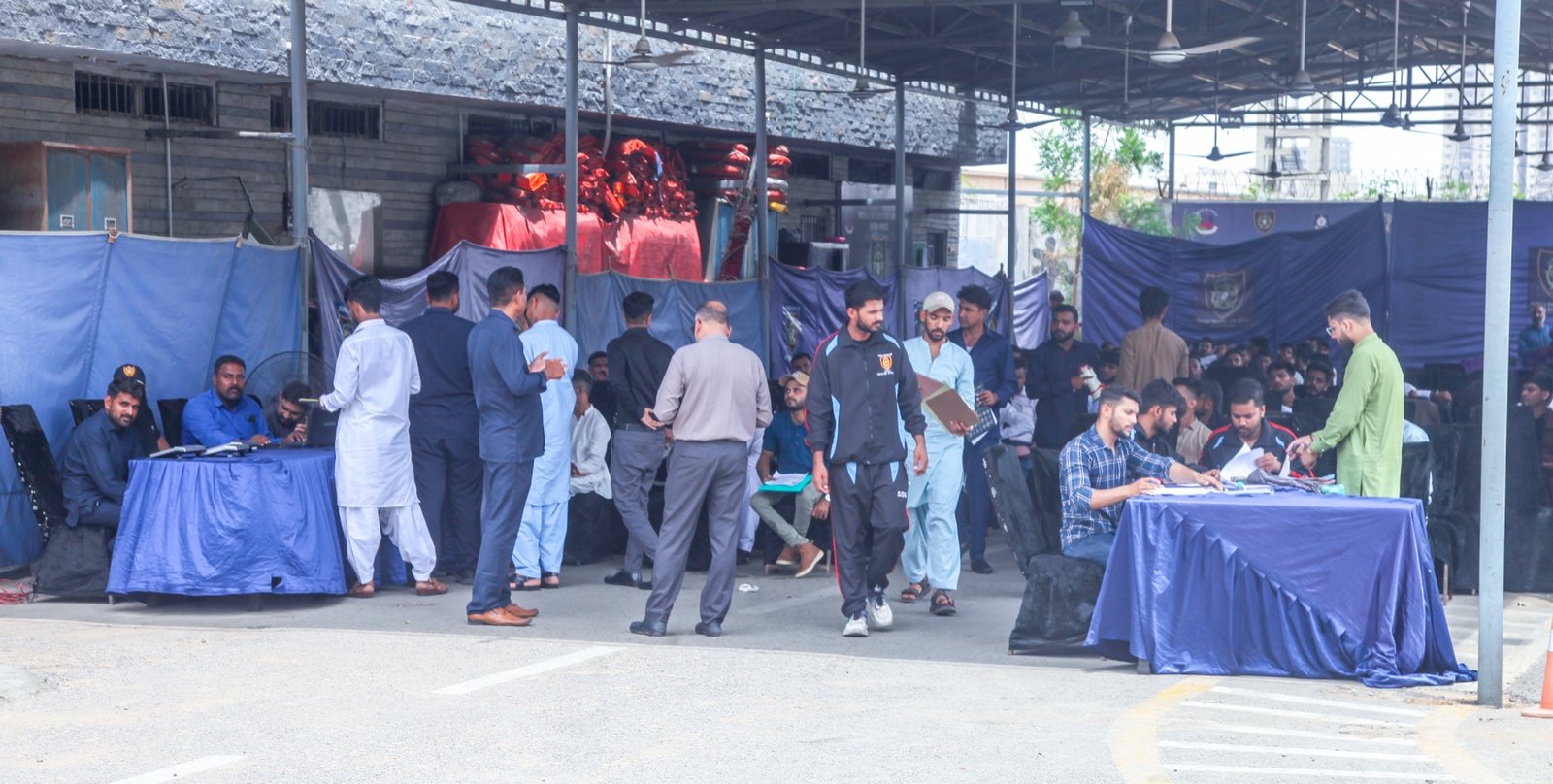 SSU recruitment day showing community engagement