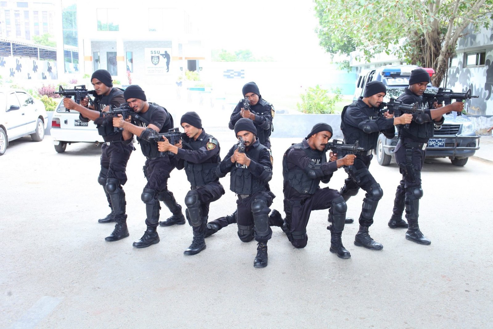 SSU team in full readiness posture